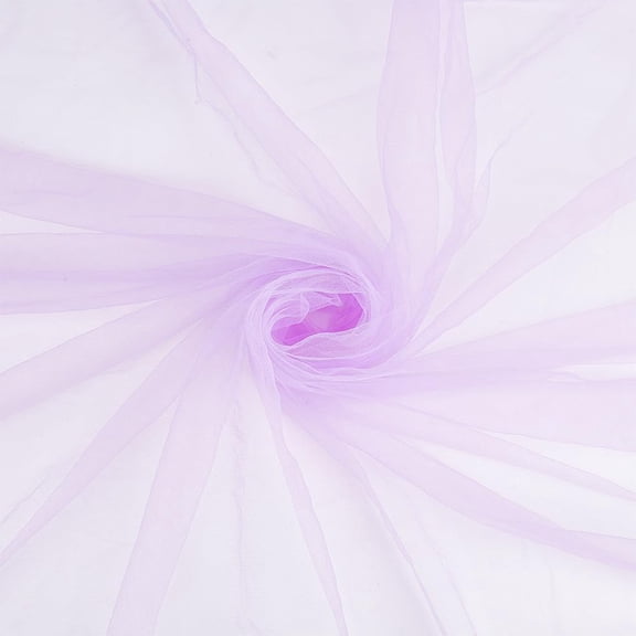 2m/2.2 Yards Lilac Tulle Fabrics 1.6m Wide Chiffon Sheer Crepe Fabric Gauze Mesh Bolt Net Chinlon Tulle for Gift Wrapping DIY Sewing Crafts Wedding Party Decorations Brown DIY
