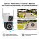 thumbnail image 5 of Camera 10mp 360° Wifi Hd Ip66 Vision Nocturna Belug, Blanco, 5 of 5