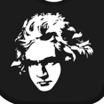 thumbnail image 4 of Inktastic Beethoven Classical Music Composer Boys or Girls Baby Bib, 4 of 4