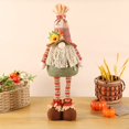 thumbnail image 4 of Home Decoration Extendable Legs Standing Thanksgiving Day Gnomes Plush Gift Fall Decorations For Home Autumn Gnomes Plush With Pumpkin Handmade Gnome For Fall Festival Thanksgiving Decor, 4 of 4