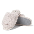 thumbnail image 2 of Dearfoams Womens Lane Teddy Slide Slippers, 2 of 5