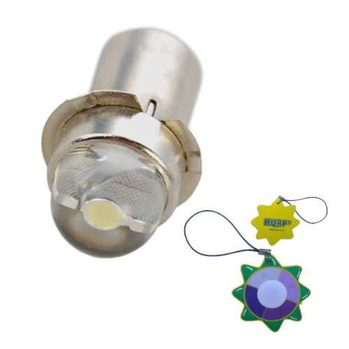 HQRP 1V-9V LED Bulb for Maglite Lanterns Flashlights Torchs 