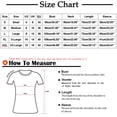 thumbnail image 5 of Abcnature Women Ladies Loose Print O-neck Long Sleeve T Shirt Polluver Blouse Tops Plus Size Tops for Ladies Autumn Winter Casual Loose Tunic Blouse Hot Pink M, 5 of 6
