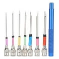 thumbnail image 4 of Blue Embroidery Stitching Punch Needles Set Embroidery Needle Sets New N7 πэ θб, 4 of 8