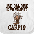 thumbnail image 4 of Inktastic Line Dancing Mommy Cardio Cowgirl Girls Baby Bib, 4 of 4