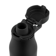 ZULU Ace 24 fl oz. Black Stainless Soft Chug Bottle