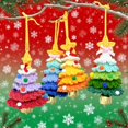 thumbnail image 2 of Kit de Décoration de Sapin de Noël Crochet Fait Main, Débutant, 2 of 7