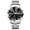 silver&black, variant on Watch for Men Business Dress Analog Quartz Stainless Steel Waterproof Luminous Date Two Tone Luxury Casual Wrist Watch