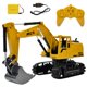 thumbnail image 2 of 1:24 Juguete de Camiones de Construcción de Simulación Modelo de Excavadora de telemando con Luz Sonido de Diversión para CUTICAT Juguete de los mini excavadores de los cabritos, 2 of 8