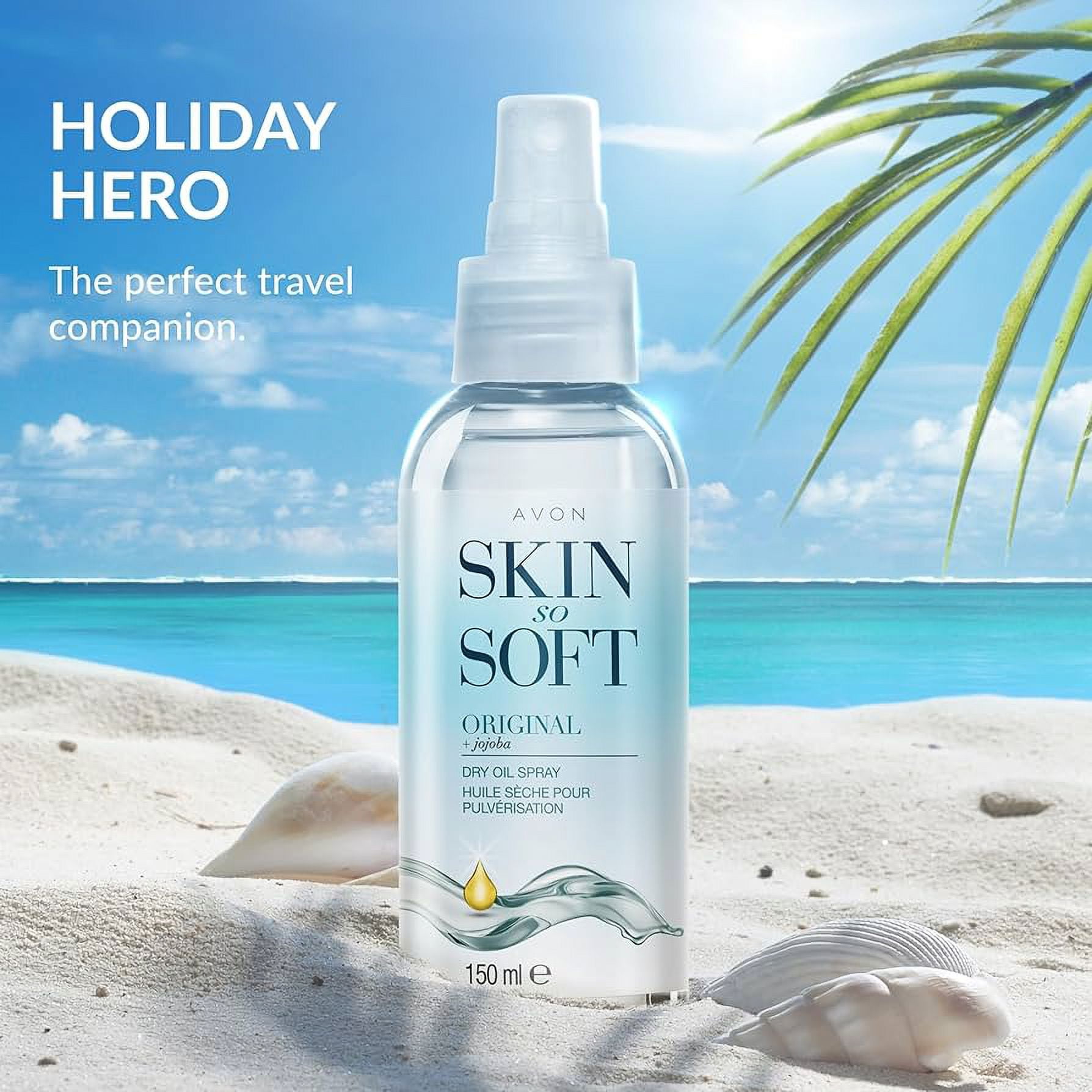 Avon Skin So Soft Spray Body Oil with Jojoba Oil 150ml 5.07 oz