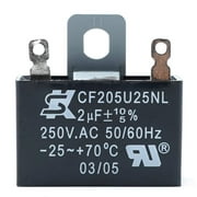 CBB61 2uF 250VAC 2Wire Capacitor for  Ceiling Fan Capacitor