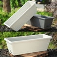 thumbnail image 3 of Billuyoard Resina Para Espacios Pequeños - Macetero Portátil Para Jardines Urbanos Varios Colores Y Tamaños Macetero Jardín y Patio azul claro 43cm*19cm*15cm, 3 of 6