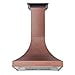 thumbnail image 3 of ZLINE 48" Designer Series Hand-Hammered Copper Finish Ducted Wall Range Hood (8632H-48), 3 of 4