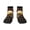 3 Black, variant on Vintage Pattern Bald Eagle Pattern Quarter Crew Socks,Toe Seamed Ankle Socks,Cotton Cushioned Breathable Athletic Crew Sports Socks