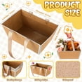 thumbnail image 2 of 48 Pcs Basket for Gifts Empty DIY Bulk Party Gift Basket Kit with Handles Market Trays for Packages Wrapping Wedding Party Anniversary Display (9.8 x 6.5 x 4.3 In)(Brown, Silver), 2 of 12
