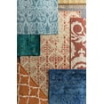 thumbnail image 5 of Hauteloom Alburnett Hallway, Kitchen Patio Outdoor Runner Rug - Traditional, Transitional - Rust, Beige - 2'5" x 11'10", 5 of 15