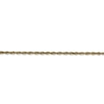 thumbnail image 3 of 14K Yellow Gold 2.0mm Diamond Cut Extra-Light Rope Chain 16 Inch, 3 of 5