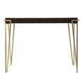 thumbnail image 5 of SEI Brodkirk Console Table in Brown Color, 5 of 5