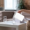 thumbnail image 6 of 1 Pcs Half Gallon Plastic Pitcher with Lid & 4 Pcs 13oz Water Cup - Clear Plastic Pitcher and for Refrigerator, Fill with Cold Drinks - BPA Free, 6 of 6