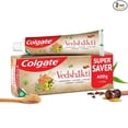 thumbnail image 1 of Colgate Vedshakti Toothpaste, ith Neem, Clove, and Honey, 400g, 200g X 2 (Combo Pack Offer), 1 of 4