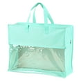 thumbnail image 1 of Bolsa de almacenamiento colgante con cremallera para bolsos, funda antipolvo, práctica y fácil de usar. 50 cm x 40 cm x 11 cm, 1 of 9