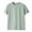 Green, variant on Men’s Bamboo Viscose Cotton Blend Undershirt Ultra Soft T-Shirts Breathable Moisture Wicking Stretch Cooling Tee Big and Tall Size S-4XL Black