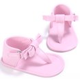 thumbnail image 1 of EYIIYE Baby Summer Slippers Bowknot Flip Flops Sandals, 1 of 5