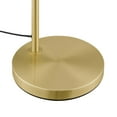 thumbnail image 7 of Element Transparent Glass Glass and Metal Floor Lamp Satin Brass, 7 of 7