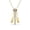 Yellow Gold, variant on Bella 18k Yellow Gold Plated Pendant Necklace with Swarovski Crystals Gift for Women