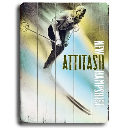 Artehouse LLC Attitash Vintage Advertisement Plaque