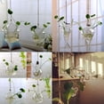 thumbnail image 2 of New Hanging Glass Flowers Plant Vase Bottle Terrarium Container Home Garden Decors, 2 of 4