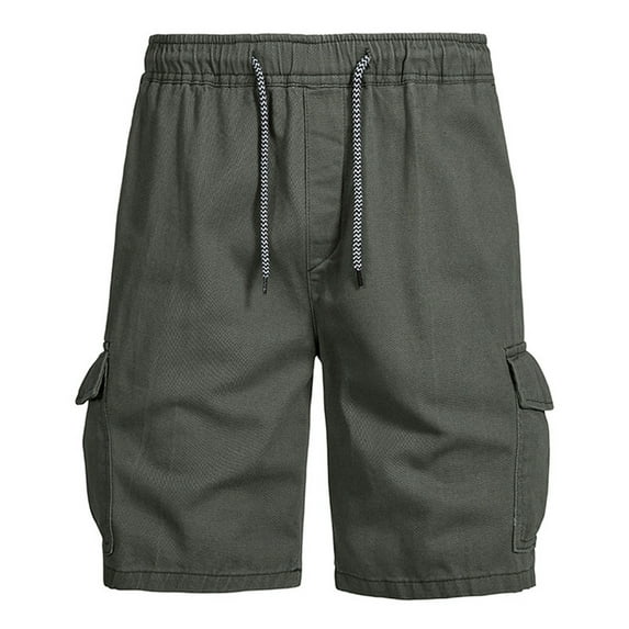 IROINNID Men's Casual Drawstring Elastic Comfy Workout Shorts With Pocket