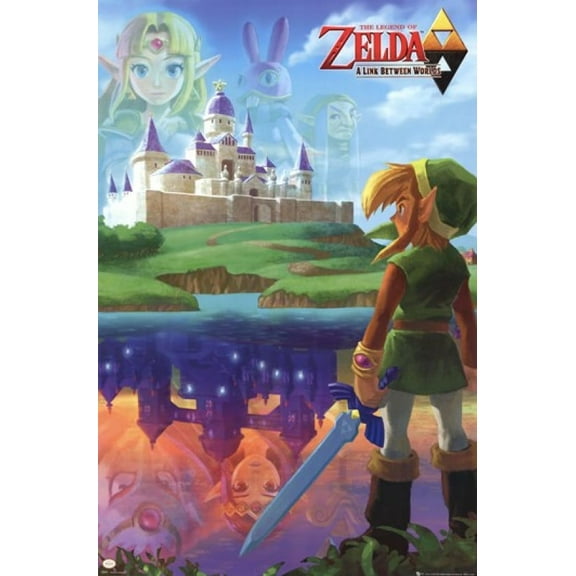Zelda - A Link Between Worlds Laminated Poster Print (24 x 36)