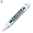 thumbnail image 1 of White Permanent Marker Pen, Fine Tip White Marker Pens Waterproof and Quick Drying Fabric Pens, Woodworking Oil Marker Pen, for Clothes, Rock Painting, Stones, Ceramic (0.7mm), 1 of 7