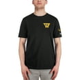thumbnail image 4 of Men's New Era Black Golden State Warriors "W" Statement T-Shirt, 4 of 5