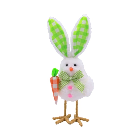 Easter Decorations Featherly Spring Easter Fabric Bird Easter Decoration Doll Cartoon Bird Tabletop Decoration Easter Atmosphere Layout Props Desktop Ornament 10.6"X10.6"