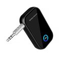 thumbnail image 1 of Receptor Bluetooth 5.0 para automóvil, adaptador auxiliar Bluetooth con cancelación de ruido para un sonido claro, tiempo de reproducción de 10 horas, receptor de música Bluetooth de audio inalámbric, 1 of 1