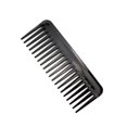 thumbnail image 1 of Wide Tooth Detangling Comb for Curly Thick Hair, Handleless Antistatic Styling Comb Black, 1 of 4