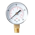 thumbnail image 1 of 0-160 Psi 0-11 Bar High Precision NPT Air Compressor High Strength Pressure Gauge, 1 of 9