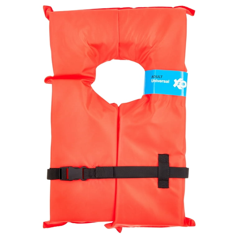 X2O U.S. Coast Guard Approved Type II Adult Life Jacket, Orange 