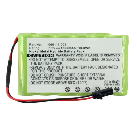 Batteries N Accessories BNA-WB-H8049 Barcode Scanner Battery - Ni-MH, 7.2V, 1500mAh, Ultra High Capacity Battery - Replacement for Intermec 066111-001 Battery