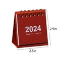 thumbnail image 3 of Calendario de escritorio de 12 meses 2024-2025. Planificador mensual de pared o escritorio con lista de tareas y notas. Herramienta de planificación para el hogar, la oficina, la escuela y los, 3 of 8
