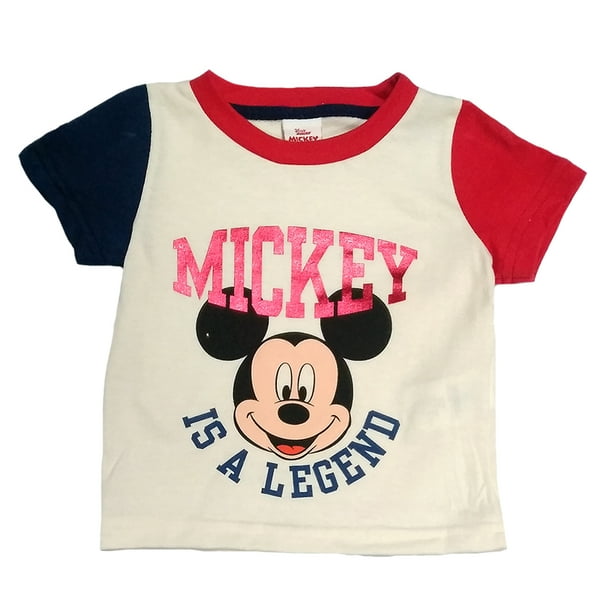 Conjunto Algodon Disney Mickey Legent Disney Playeras y Polos para