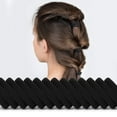 thumbnail image 5 of 100PCS Banda - Soportes de cola de caballo sin costuras de algodón grueso - Bandas elásticas para el cabello para cabello grueso, pesado y rizado, 5 of 5
