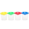thumbnail image 1 of Vasos de pintura antiderrames, 4 pinceles y herramientas para pinceles, pinceles de pintura, diseño de última generación, 1 of 14