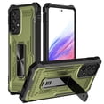 thumbnail image 1 of Rugged Hybrid Case for Samsung Galaxy A23 5G,Heavy Duty Armor Protection with Metal Hidden Kickstand Shockproof Anti-Scratch Case,Black, 1 of 8