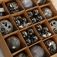 thumbnail image 3 of 42PCS Christmas Ball Ornaments Set Shatterproof Xmas Tree Hanging Decorations Bulk for Large Christmas Trees Holiday Wreath Garland Party Festival Event Home Indoor Outdoor Decor, 3 of 9