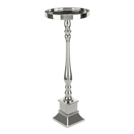 Wedding Flower Vase Koyal Wholesale Tall 27-inch Silver Metal Floral Stand, Pedestal Vase, Candle Stand, Flower Stand Display, Wedding ()