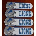 thumbnail image 1 of Ceiling Fan Designers 42SET-NFL-DET NFL Detroit Lions Football 42 In. Ceiling Fan Blades Only, 1 of 1