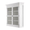 thumbnail image 4 of NovaSolo Halifax Wood China Cabinet in Pure White, 4 of 42